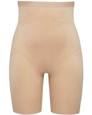 Spanx Women's Thinstincts 2.0 High Waisted Mid Short - Natural