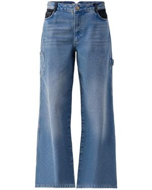 Damson Madder Drew Jean Lapis Wash - Blue