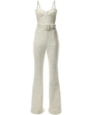 Nadine Merabi Lucinda Jumpsuit - White