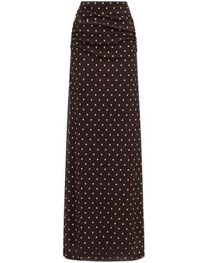 Forever New Mimi Flute Maxi Skirt - Purple
