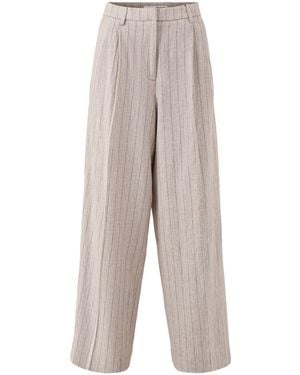 SELECTED Vilka Sun Extra Wide Pant - Grey