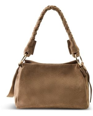 Marlon Monnios Suede Bag - Brown