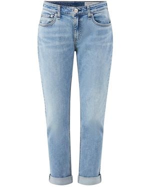 Rag & Bone Dre Slim Boyfriend Jeans - Blue