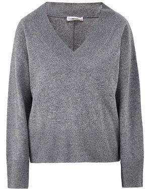Chinti & Parker V Neck Jumper - Grey
