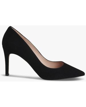 Whistles Women's Corie Suede Heeled Pump - Black