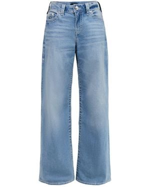 True Religion Bobbi Baggy Jeans Big T - Blue