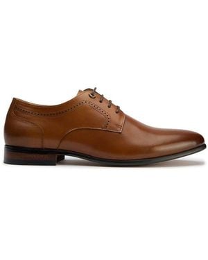 Simon Carter Tosti Derby Shoes - Brown
