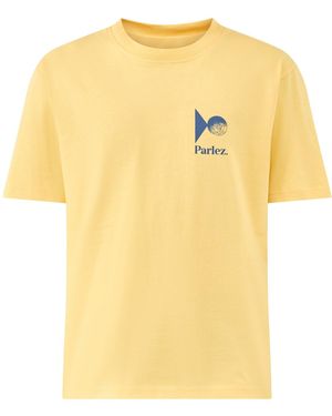 Parlez Sculpt Graphic T-Shirt - Yellow