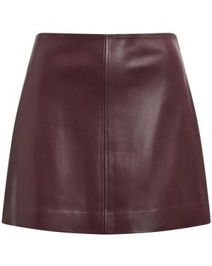 Forever New Renee Petite Vegan Skirt - Purple