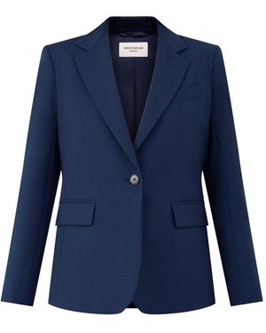 Weekend by Maxmara Lamine Blazer - Blue
