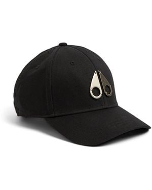 Moose Knuckles Logo Icon Cap - Black