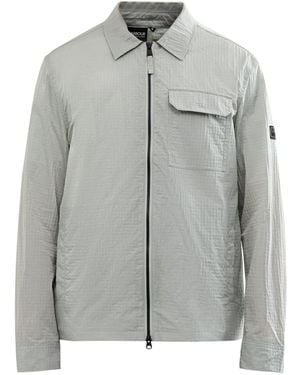 Barbour Rosso Ripstop Overshirt - Grey