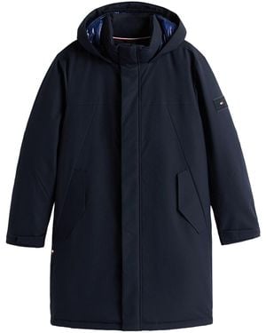 Tommy Hilfiger Water Repellent Thermal Padded Parka - Blue