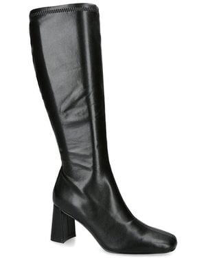 Steve Madden Holly Knee High Heeled Boots - Black