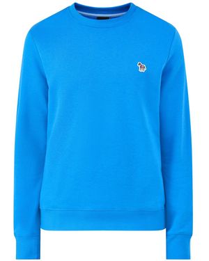 Paul Smith Zebra Logo Sweatshirt - Blue