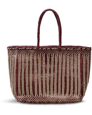 Dragon Diffusion Bali Basket Big Bag - Brown