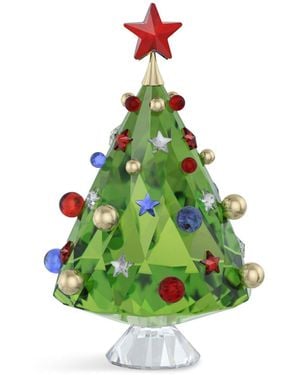 Swarovski Women's Holiday Cheers Tree Ornament - Green