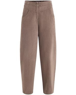 Oska Hose 534 Trouser Wash - Brown