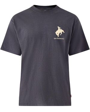 Levi's Vintage Fit Graphic T-Shirt Egret - Blue