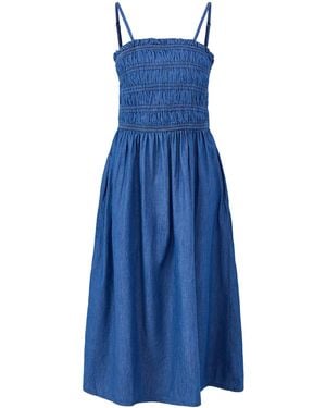 Nobody's Child Faith Midi Dress - Blue