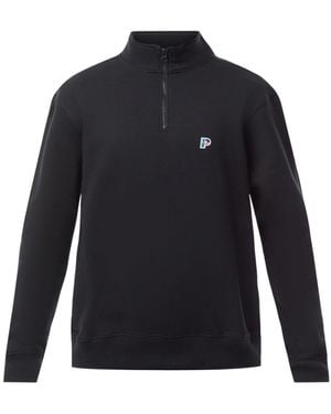 Parlez Men's Pantego Quarter Zip Jumper - Blue