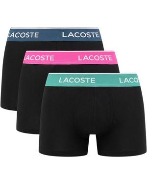Lacoste Three Pack Trunks - Multicolour