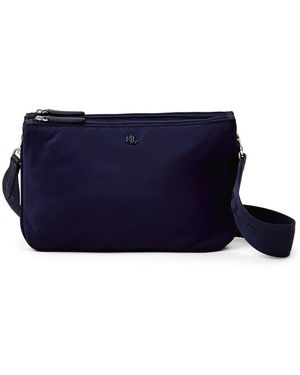 Ralph Lauren Women's Landyn Nylon Medium Crossbody - Blue