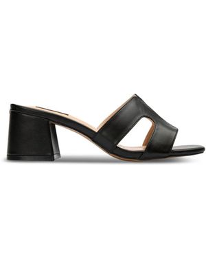 V.Gan Vegan Bok Mule Heel Sandals - White