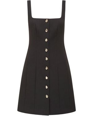 Forever New Women's Penny Button Down Mini Dress - Black