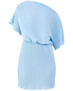 Never Fully Dressed Ice Mini Tilly Dress - Blue