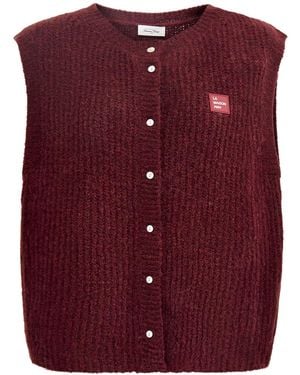 American Vintage East Knit Vest - Purple