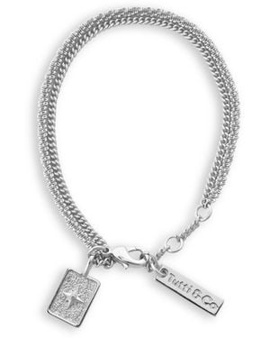 Tutti & Co Women's Wish Bracelet - White