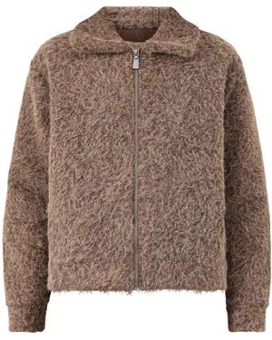 Soya Concept Hira 2 Recycled Zip-Through Jacket - Brown