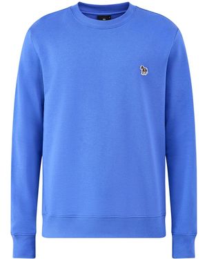 Paul Smith Zebra Crew Sweat - Blue