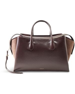 Radley Romilly Large Ziptop Grab Bag - Brown