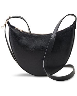 Longchamp Le Foulonné Small Crossbody Bag - Black