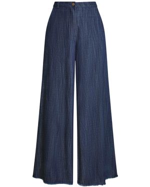 James Lakeland Frayed Jeans - Blue
