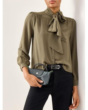 Longchamp Le Pliage Pouch Bag - Brown