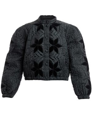 Free People Women's Quinn Quilted Jacket - Black
