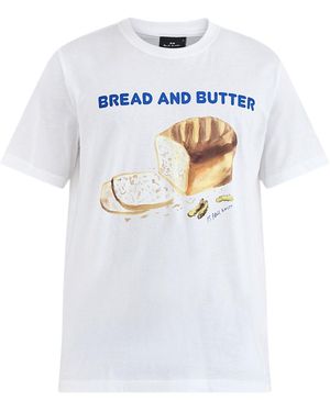 Paul Smith Bread Butter Graphic T-Shirt - White