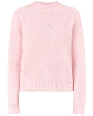Nobody's Child Alpaca Long Sleeve Neat Fit Jumper - Pink