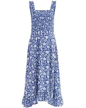 Aspiga Rhianna Organic Maxi Dress - Blue