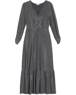 Albaray Women's Glitter Maxi Dress - Grey