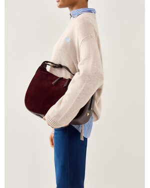 Apatchy Charlie Suede Bag - Purple