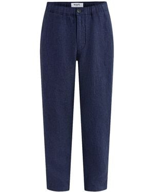 Wax London Kurt Trousers - Blue