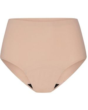 Modibodi Seamfree Full Brief Moderate-Heavy - White