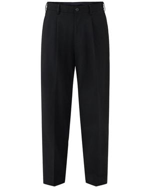 SELECTED Finn Flex Loose-Fit Trousers - Black