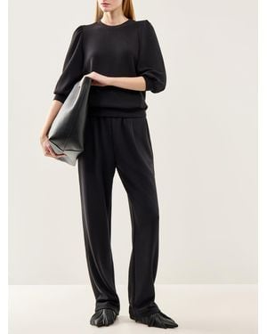 SELECTED Tenny High-Waist Trousers - White