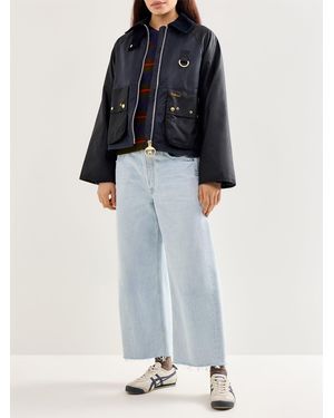 Barbour Kearton Wax Jacket - Blue