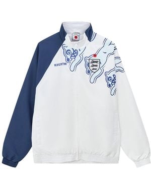 ICECREAM Running Dog Panelled Track Jacket - Blue
